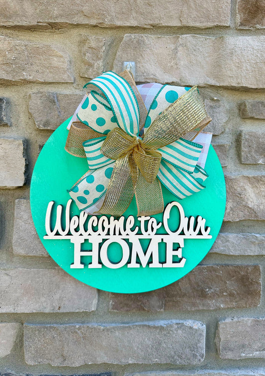 Welcome to Our Home Door Design