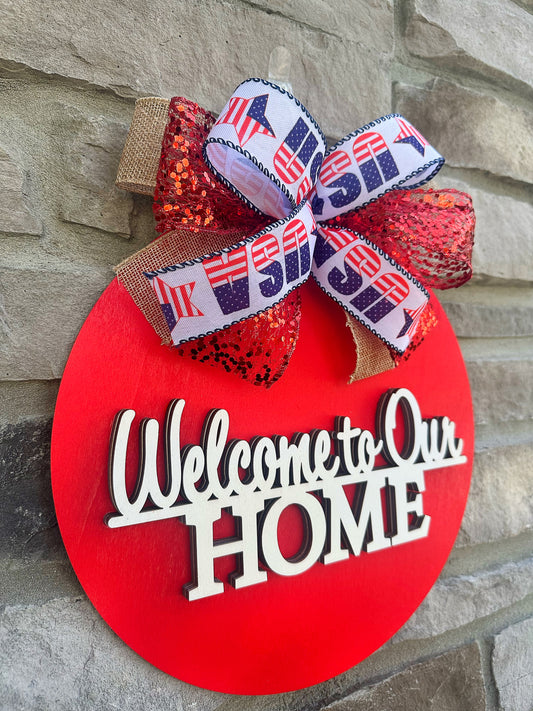 Welcome to Our Home Door Design